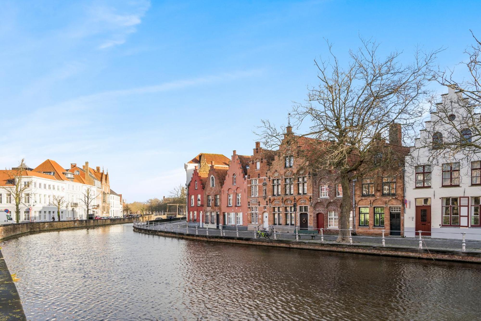 Brugse Charme Huis Met Tuin Aan Het Water 8P Bruges Esterno foto